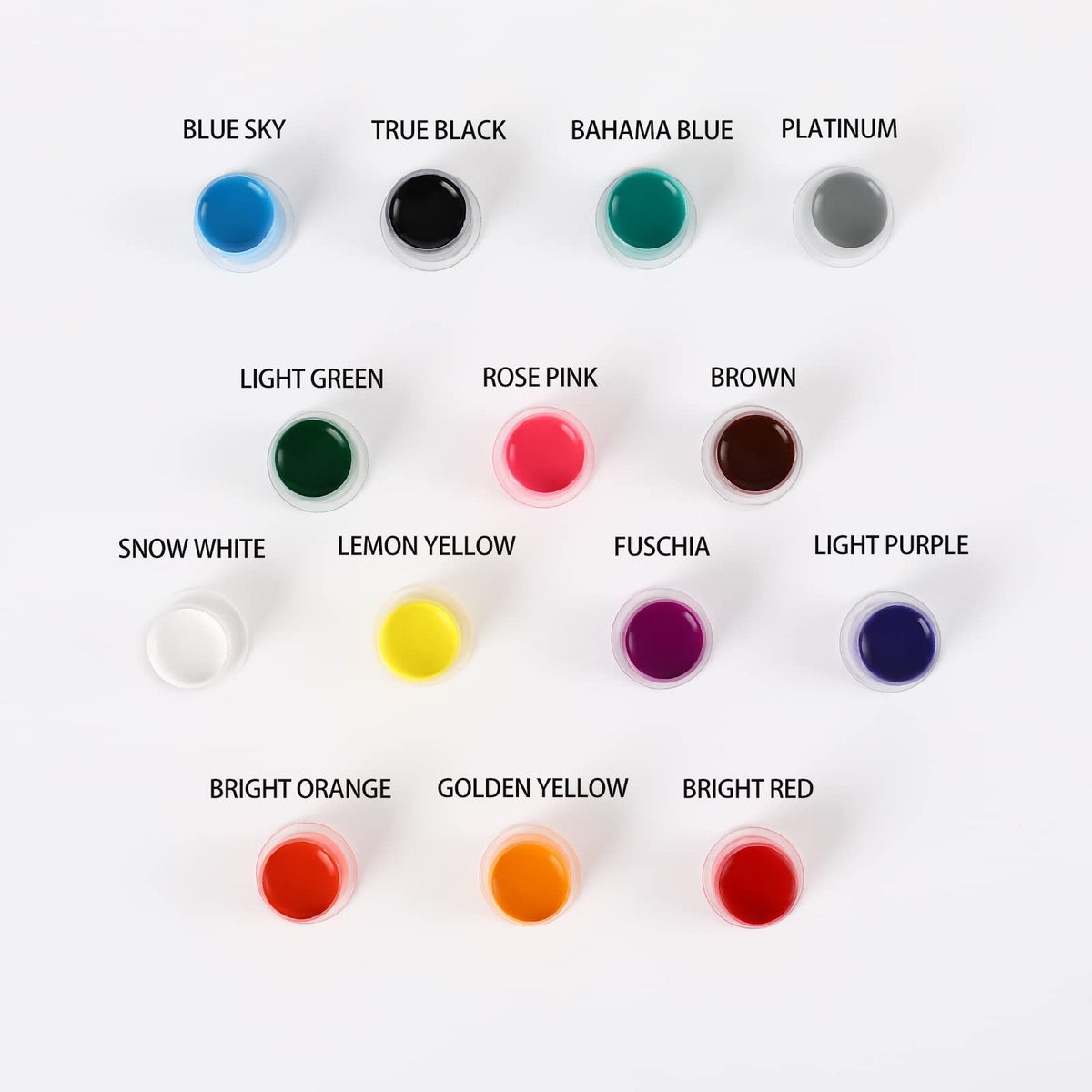 EIPTWH ink set ready for practice skin sessions with bright pigments.