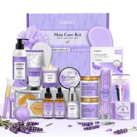 EIRNAY Mothers Day Gift Basket showcases a complete self-care ritual for her.