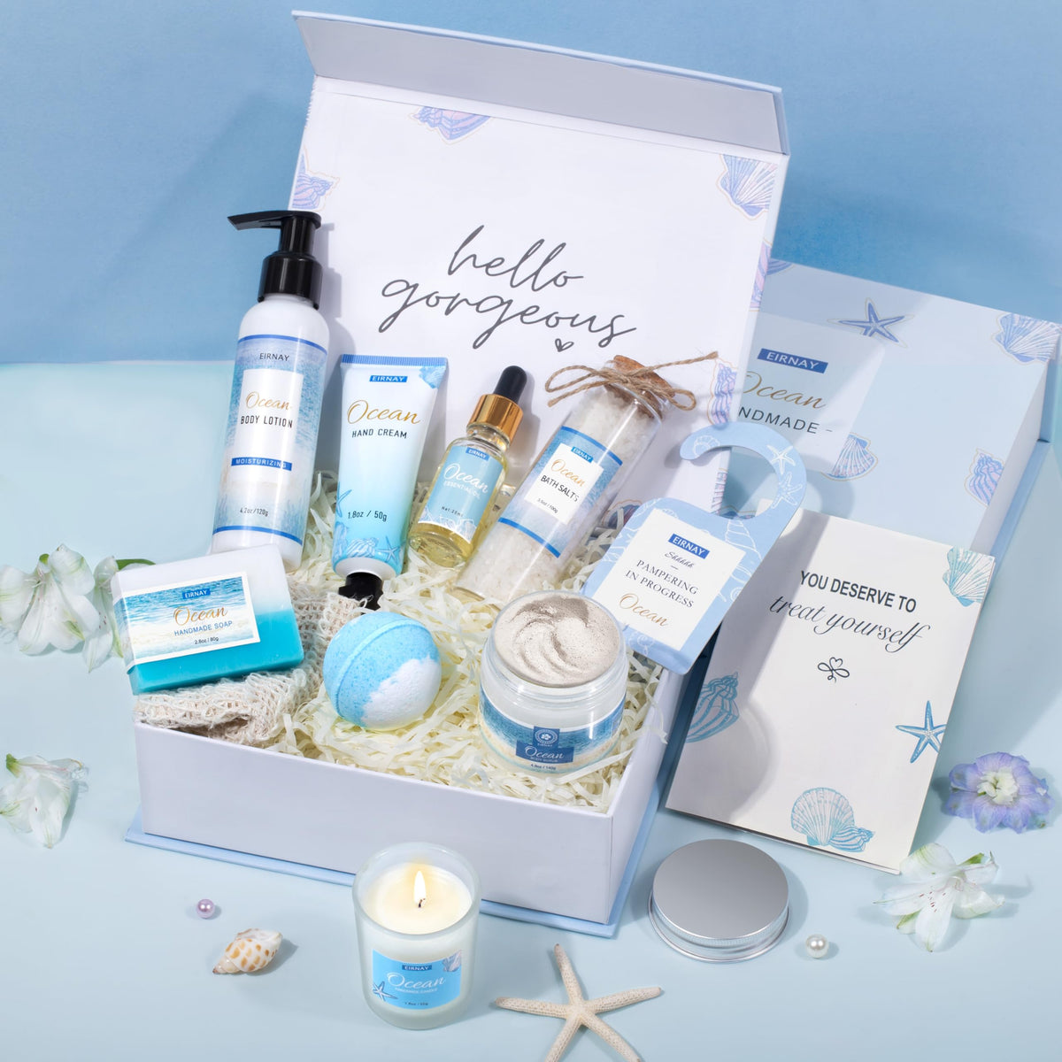 EIRNAY Scented Candle fills room with calming aroma