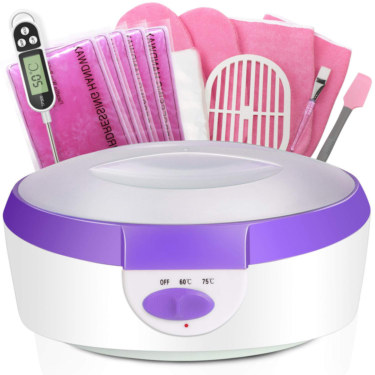 Ejiubas paraffin wax machine front view for at-home spa setup