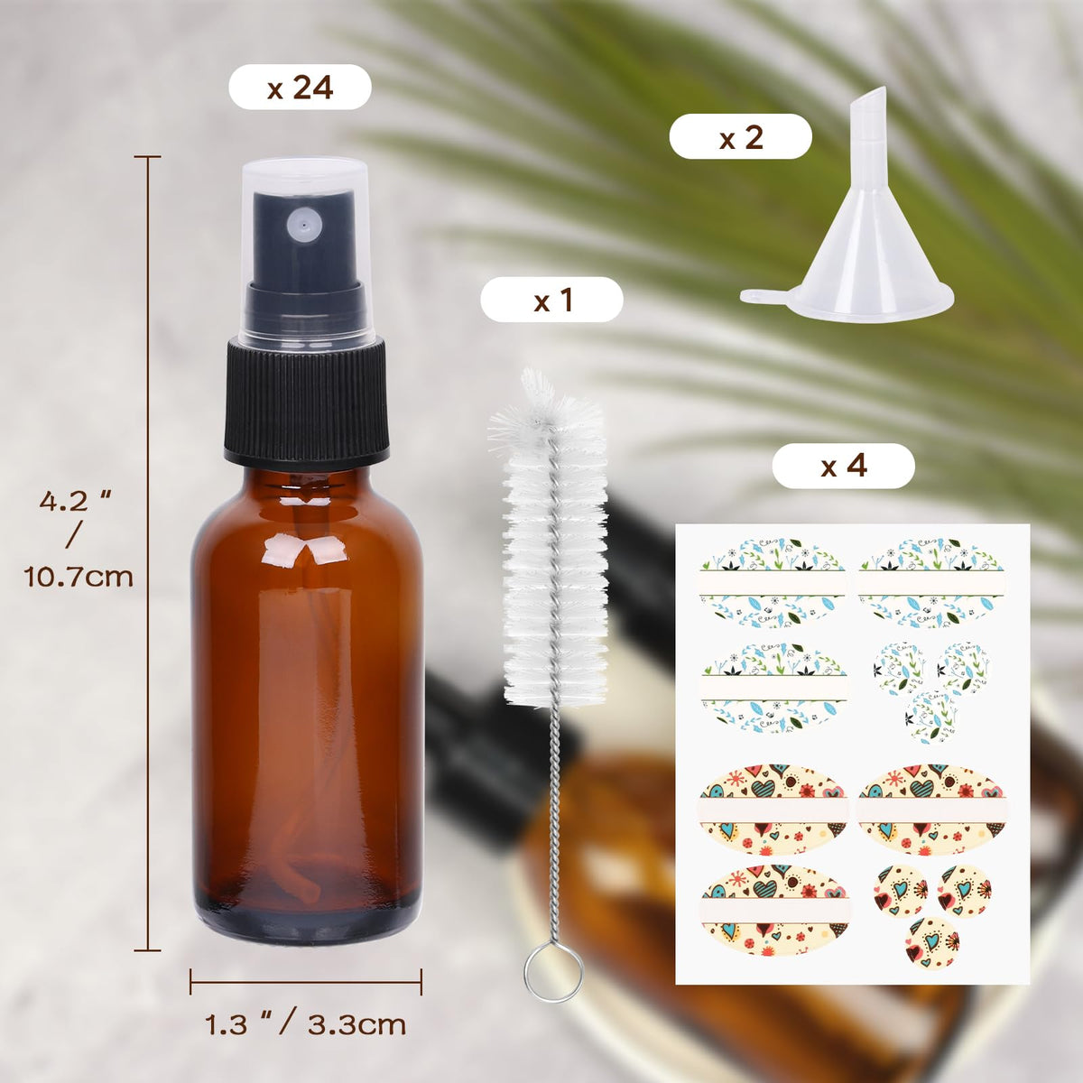 EkkoVla fine mist sprayer delivers even spray for essential oil blends