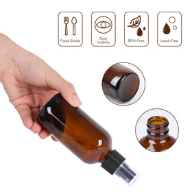 EkkoVla glass travel bottle 120ml, compact for carry and sampling.