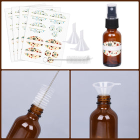 EkkoVla kit item plastic funnels and brush helps transfer liquids neatly