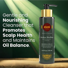 Rosemary-infused lather from EKMIVEDA shampoo highlighting natural ingredients for vitality.