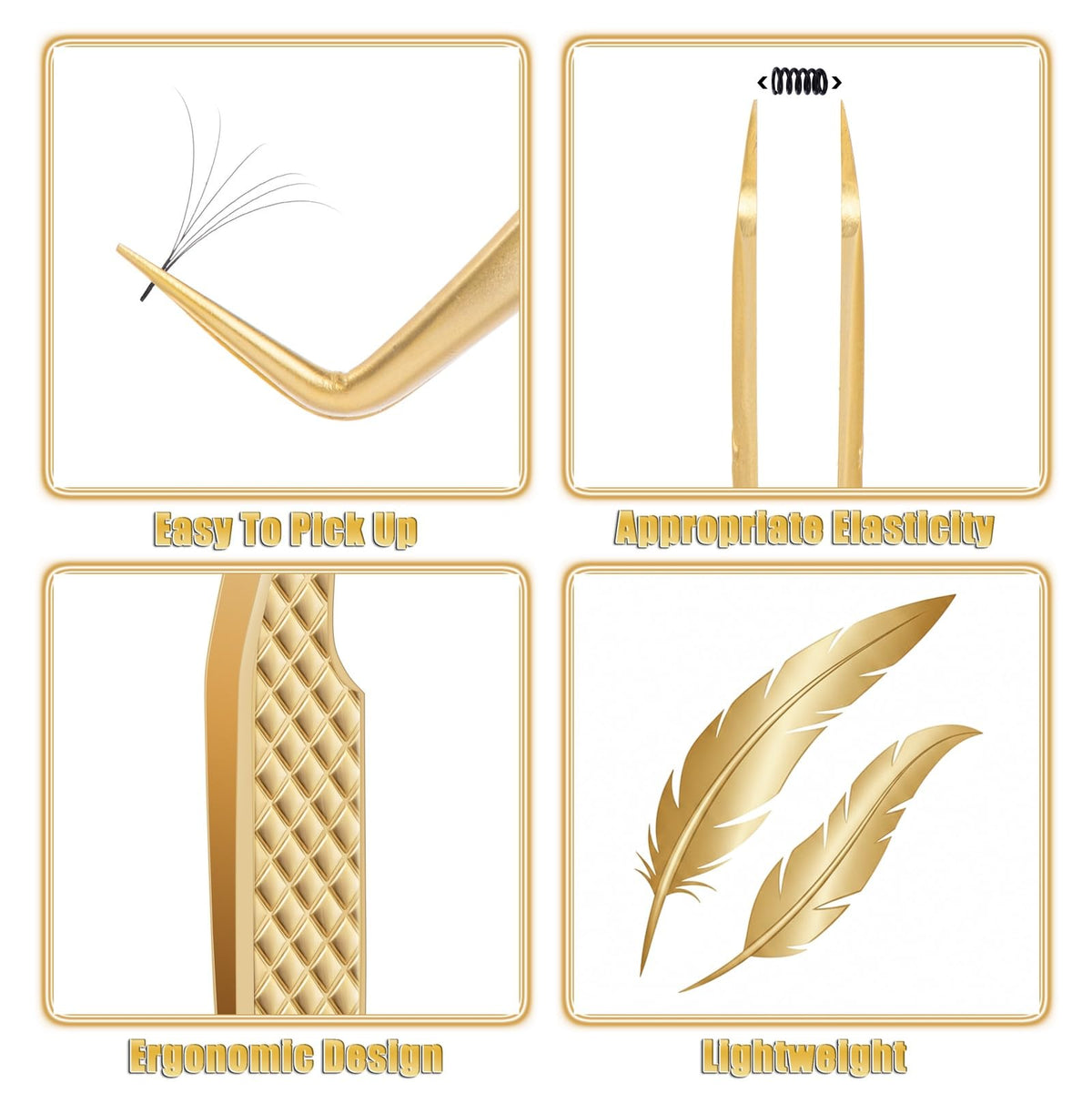 ekysso lash tweezers leather case keeps tools organized and protected.