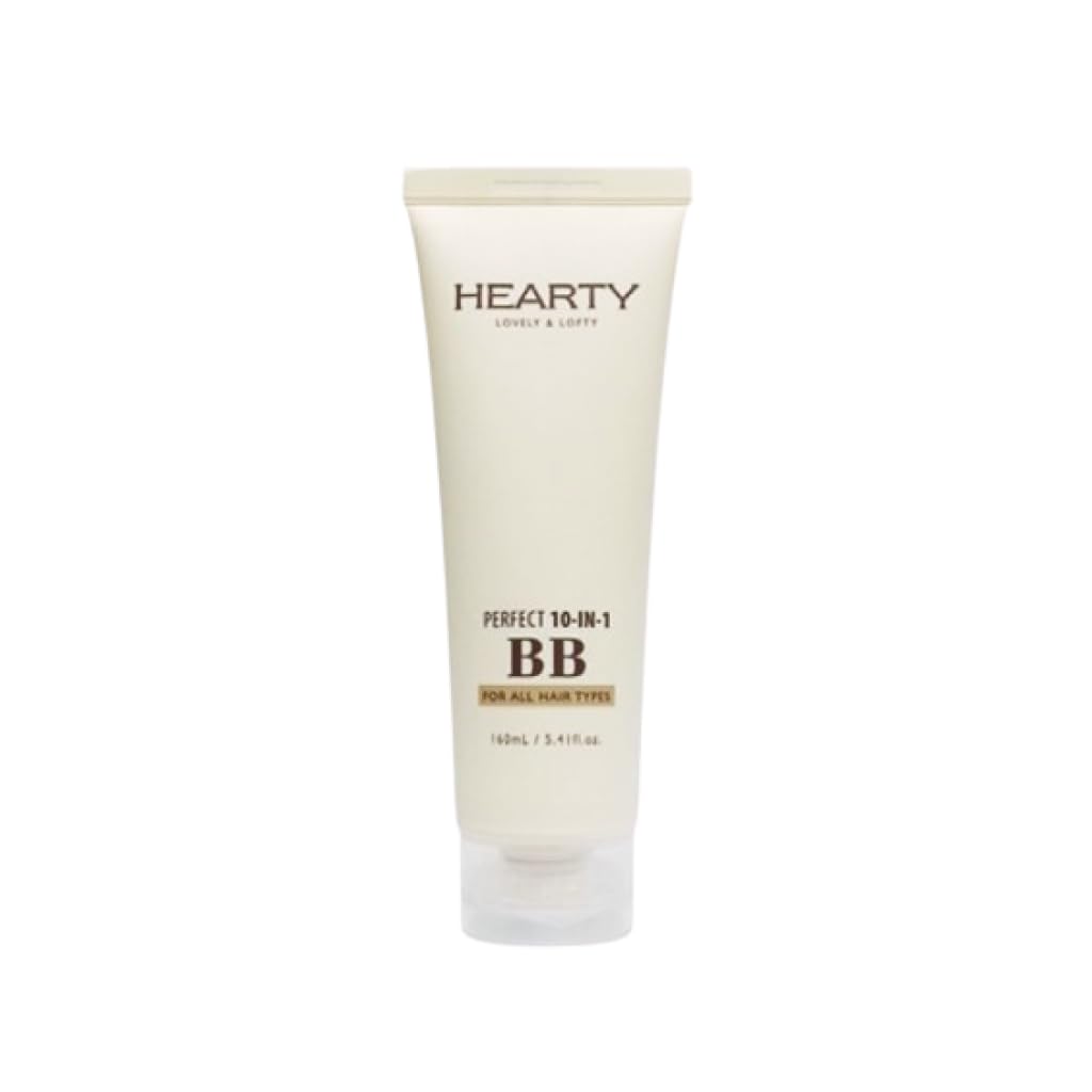 Elabore Hearty BB 10-in-1 packaging with keratin and argan oil highlight.
