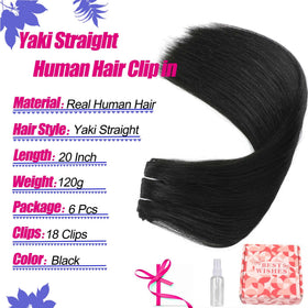 ELAOGI Yaki Straight 28 mm clips ensure comfortable attachment and secure hold