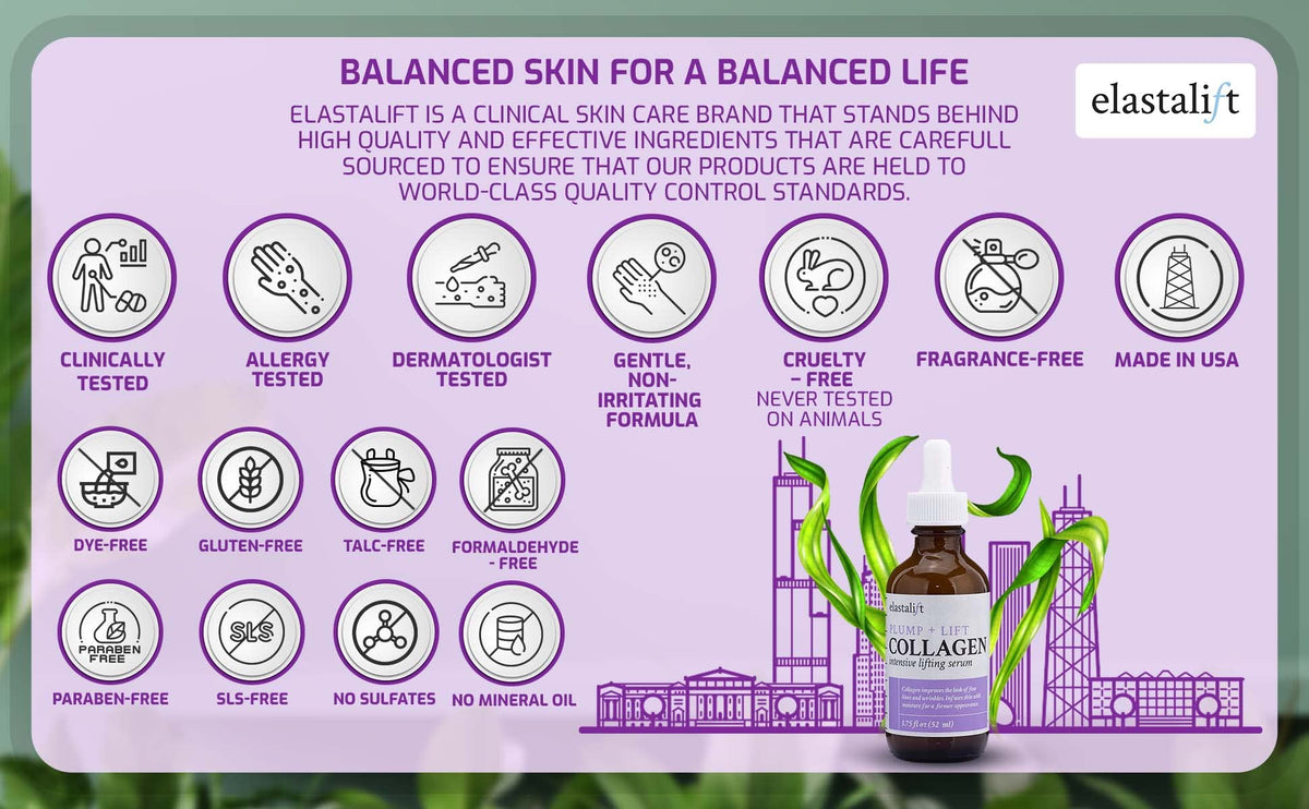 Clinically-tested seal signals credible, balanced performance.