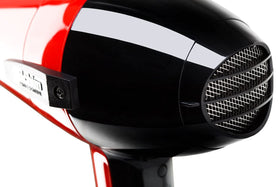 Elchim 2001 infrared heat close-up illustrating even drying benefits