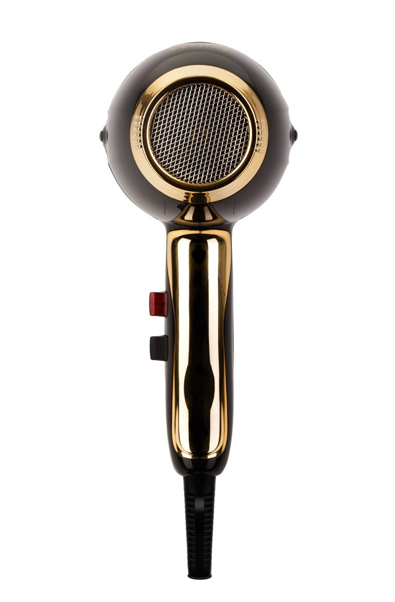 Elchim 3900 cold air button to set the style securely.