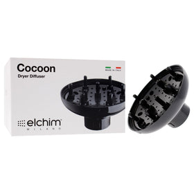 Side view of the Elchim Cocoon diffuser for gentle curl shaping.