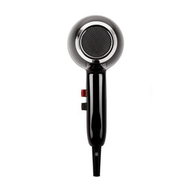 Elchim Milano black narrow front section concentrates heat for precision styling.