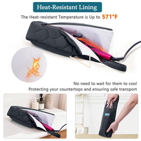 ELCUPA thirteen-point-five-inch storage bag fits most tools without squeezing, ideal for travel.