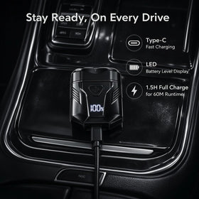 ElectaKey shaver with clear display helps plan grooming time and charging