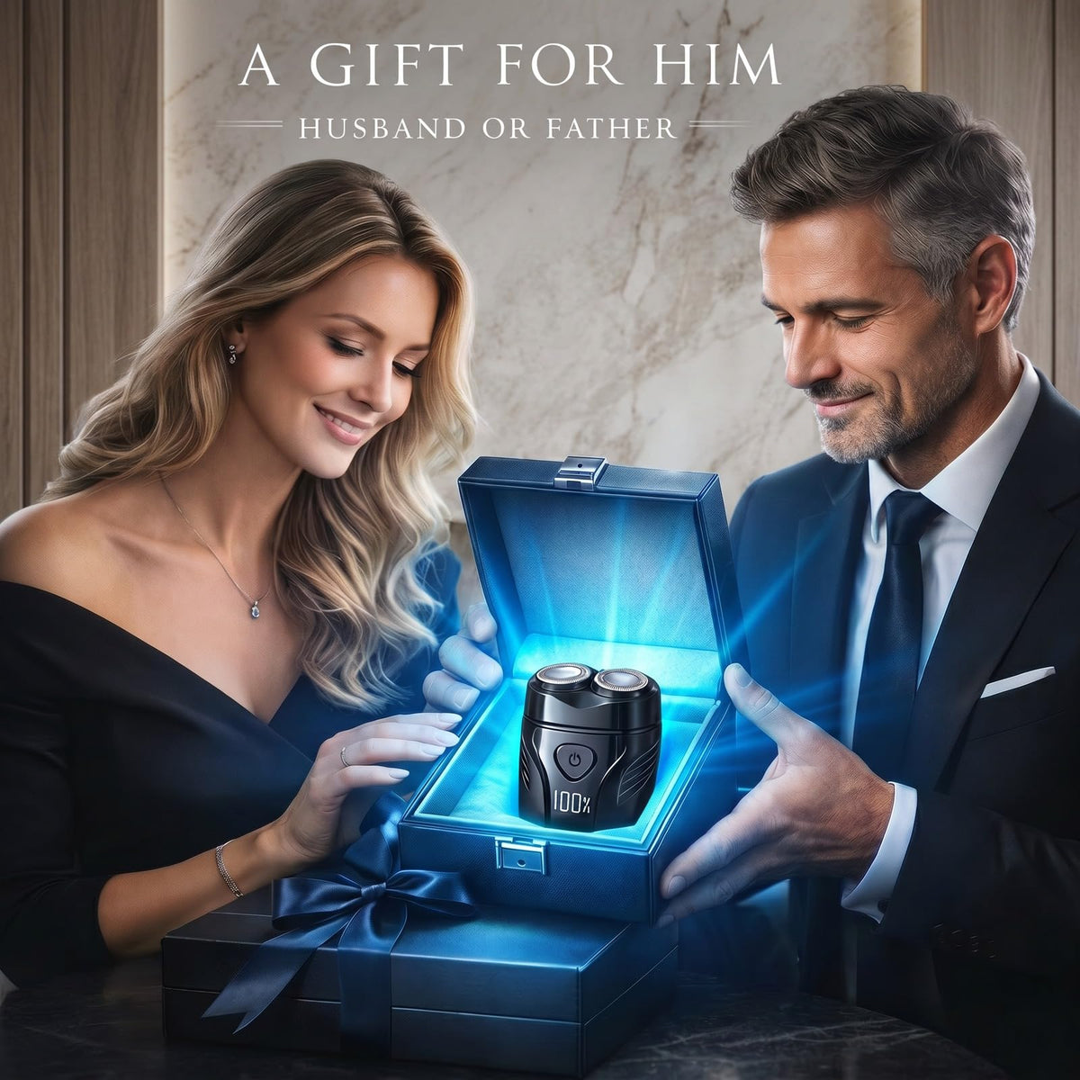 ElectaKey compact shaver in travel-ready form supports on-the-go grooming