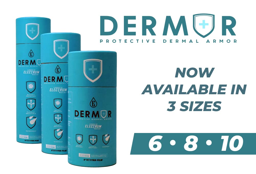 Electrum Dermor tattoo dressing keeps your tattoo clean and dry during daily activities.