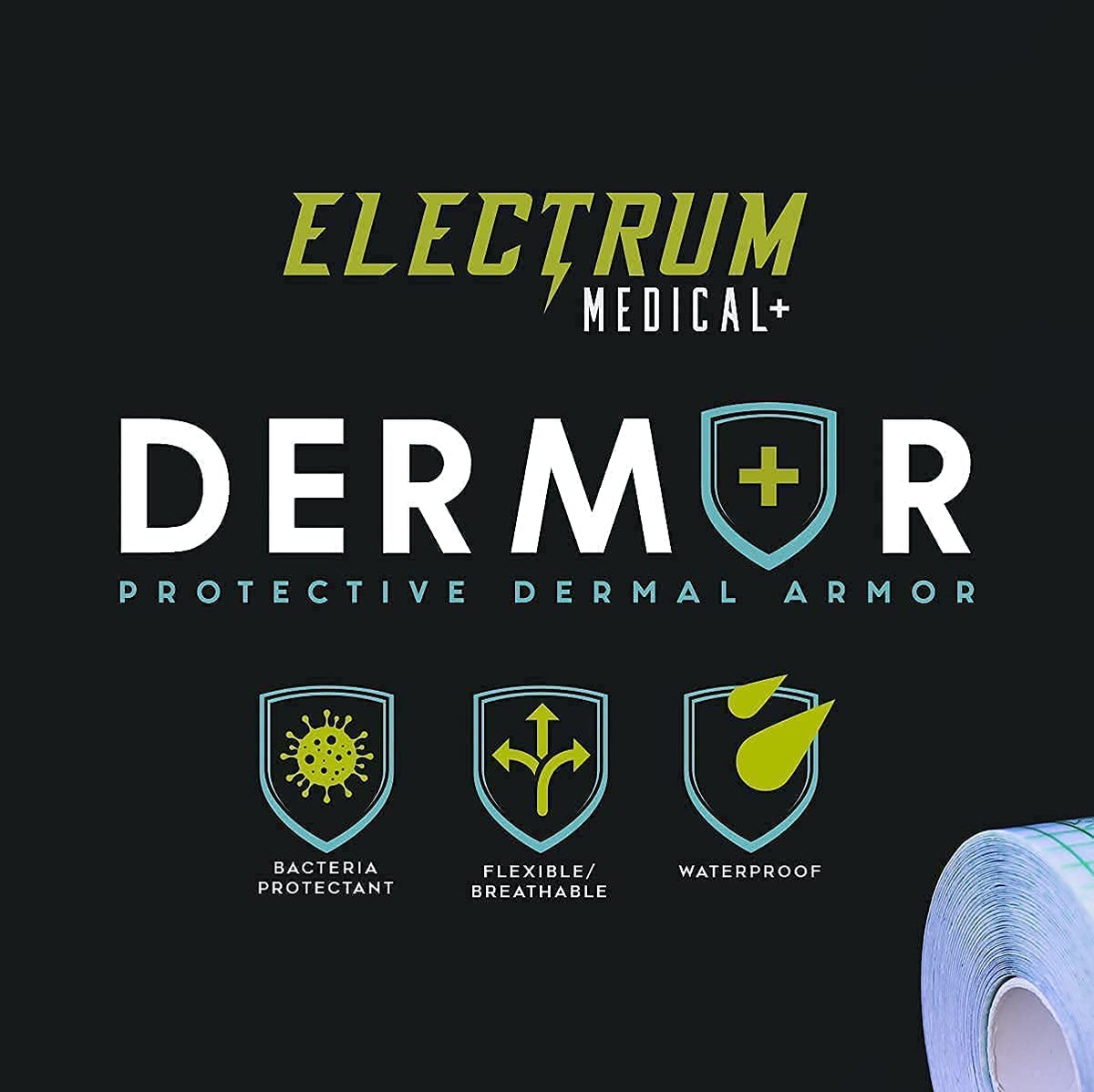 Electrum Dermor protects ink by repelling moisture and contaminants.