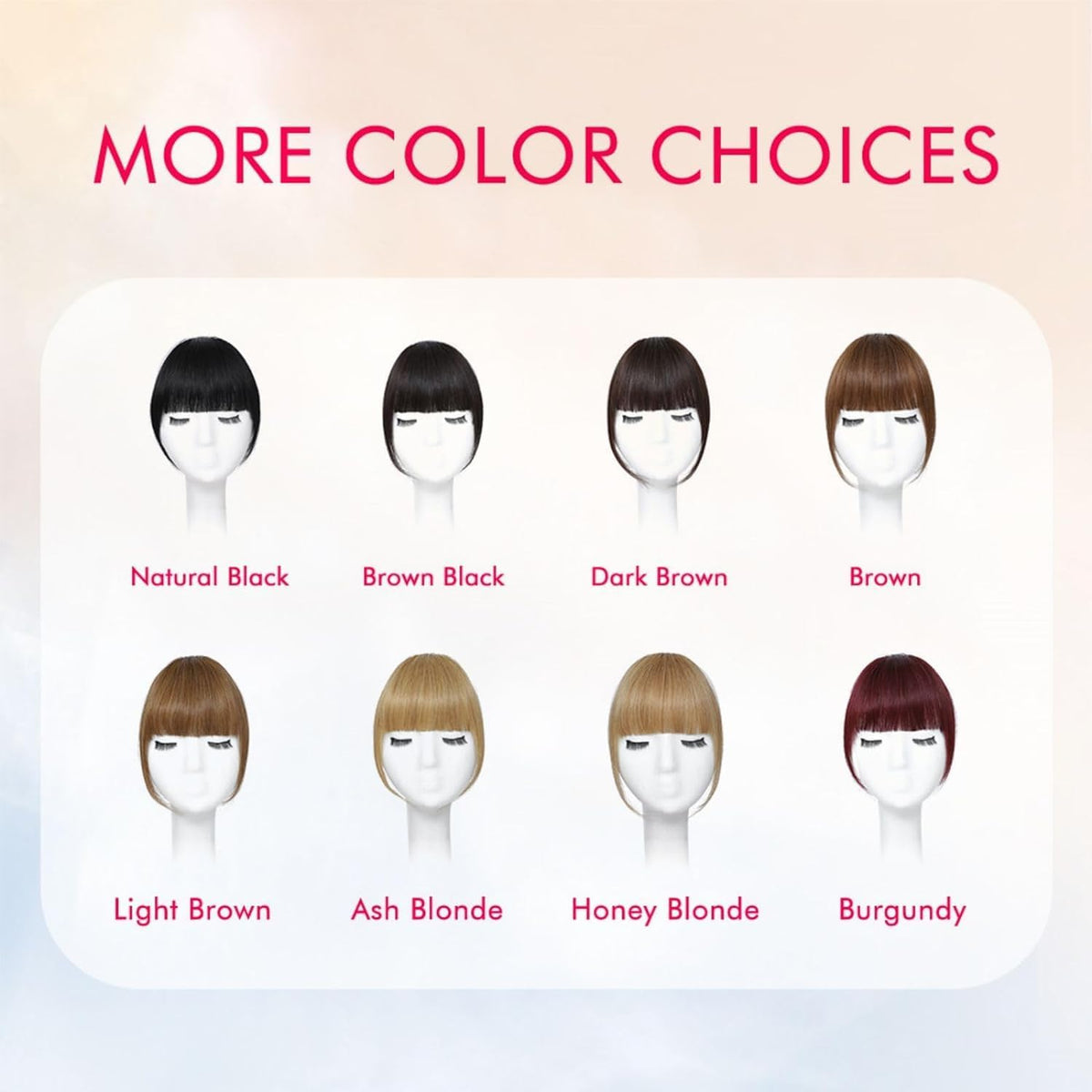 ELEFOCUS high-quality hair maintains shine and shape with proper care.