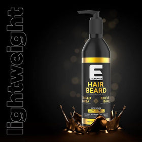 Elegance Hair-Beard Oil texture close-up highlights hydrated, manageable facial hair.