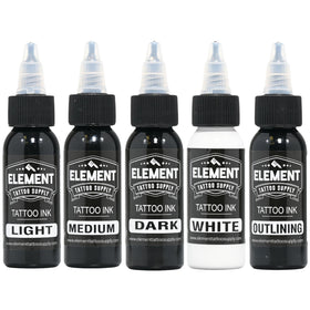 Element Greywash Light 1oz bottle for gentle shading and smooth transitions.