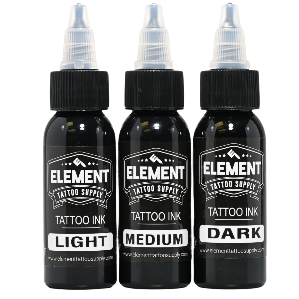 Element Greywash Medium 1oz bottle for balanced tonal range in portraits.
