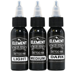 Element Greywash Medium 1oz bottle for balanced tonal range in portraits.