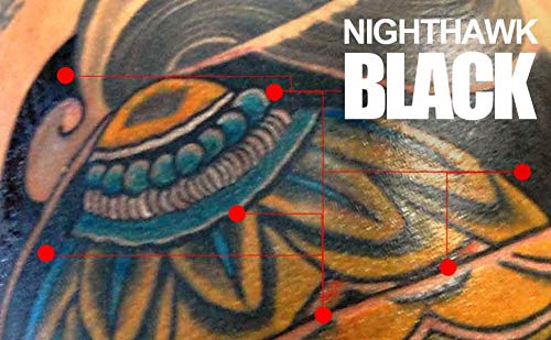 Skin test with Nighthawk Black for even flow on skin