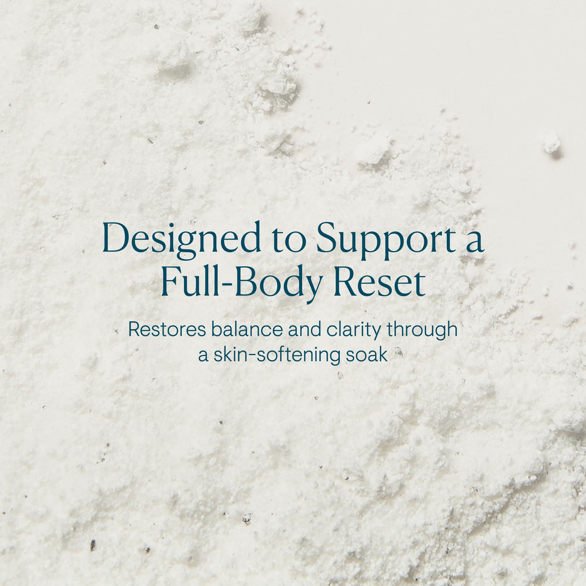 Elemis Cellutox bath sachet close-up of sea buckthorn, sea fennel, and juniper botanicals.