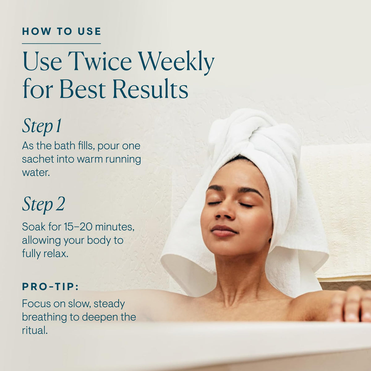 Elemis Cellutox bath sachet featuring juniper berries for a refreshing soak.