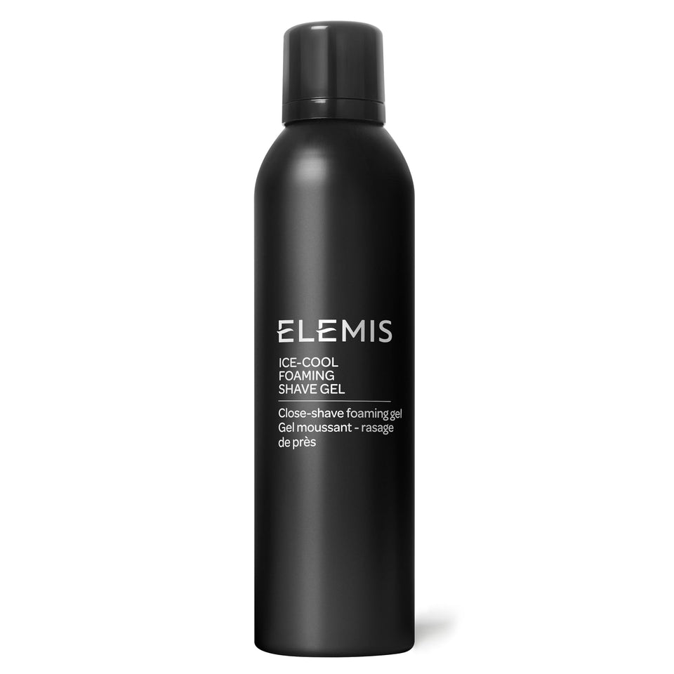 ELEMIS Ice Cool Foaming Shave Gel bottle for a smooth, close shave.