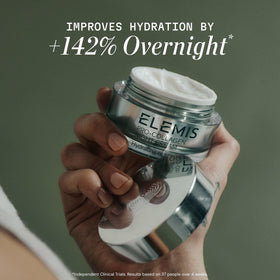 ELEMIS Pro-Collagen Night Cream Laminaria digitata and red algae visual.