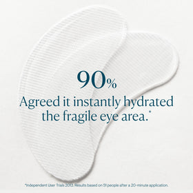 Six-pack display of Elemis Pro Collagen Eye Masks, convenient for home or travel.