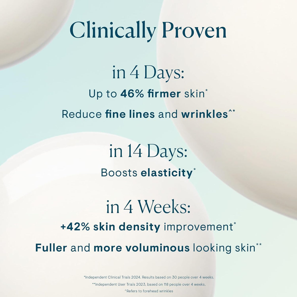 ELEMIS Pro-Collagen Future Restore Serum application routine shows layering for smoother skin