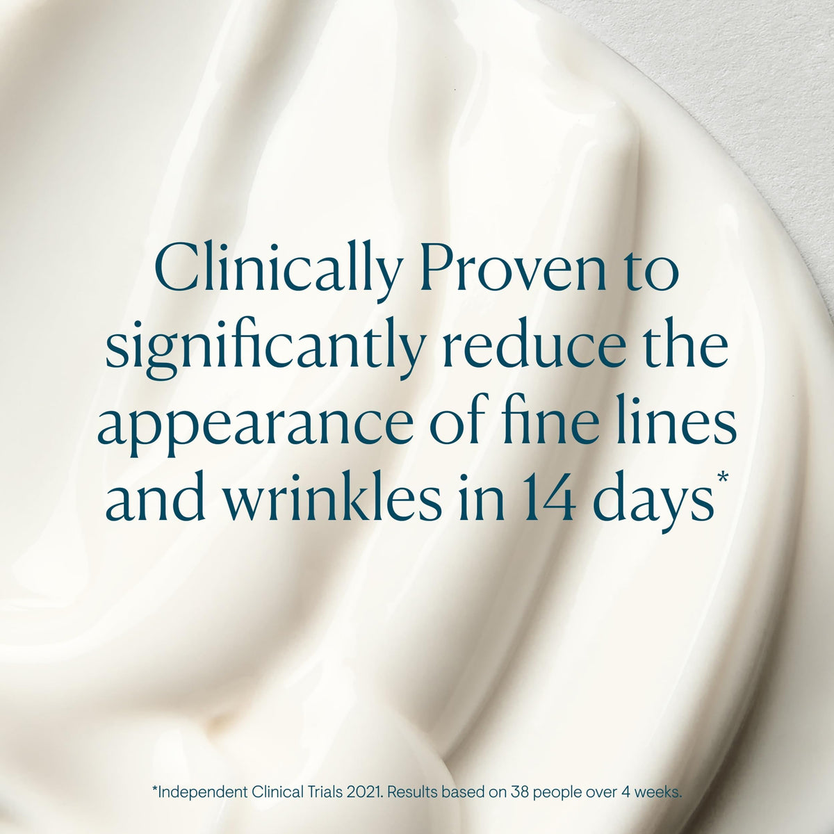 Elemis Pro-Collagen Marine Cream neck and décolleté application promotes even skin tone.