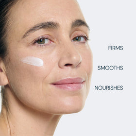 Hands applying Elemis Pro-Collagen Ultra Rich in morning routine