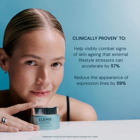 Elemis Pro-Collagen Morning Matrix after-use glow and hydrated appearance