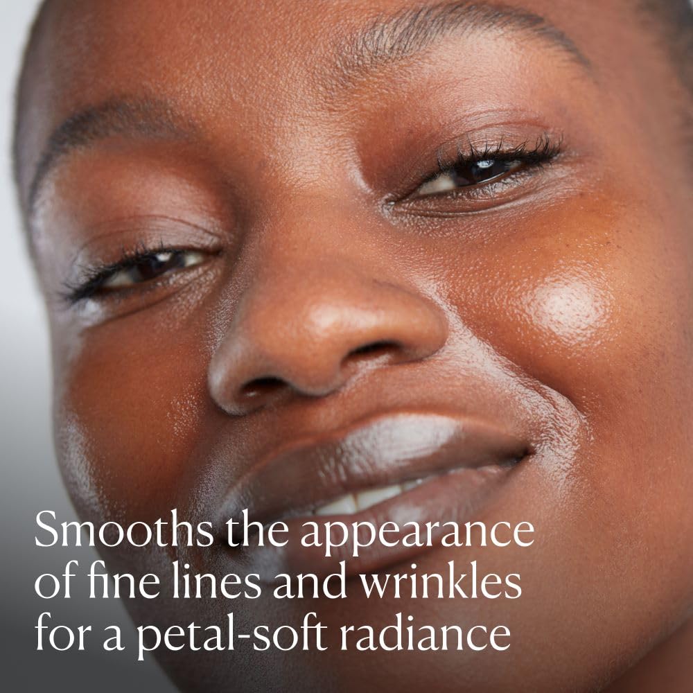 Elemis Pro-Collagen Rose Oil pour shows quick-absorbing texture in action.