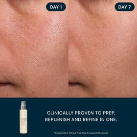 Elemis Pro-Collagen Toning Mist spray in action for refreshing hydration