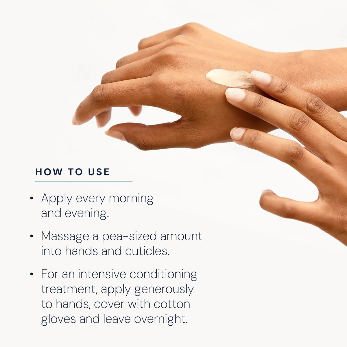 Fragrance inspired by White Flowers enhances hand care