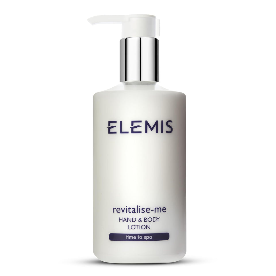 ELEMIS Revitalise-Me hand and body lotion bottle for silky skin