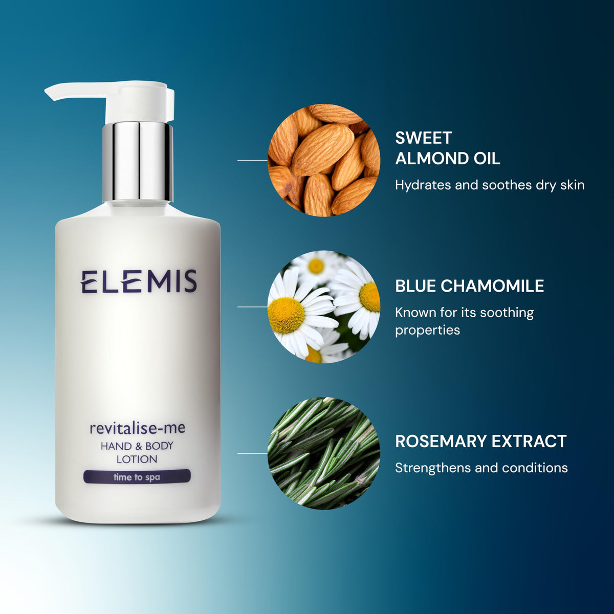 ELEMIS Revitalise-Me contains jojoba and castor oils for hydration