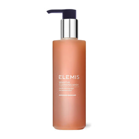 Elemis Sensitive Cleansing Wash bottle front for sensitive skin, gentle daily cleanse
