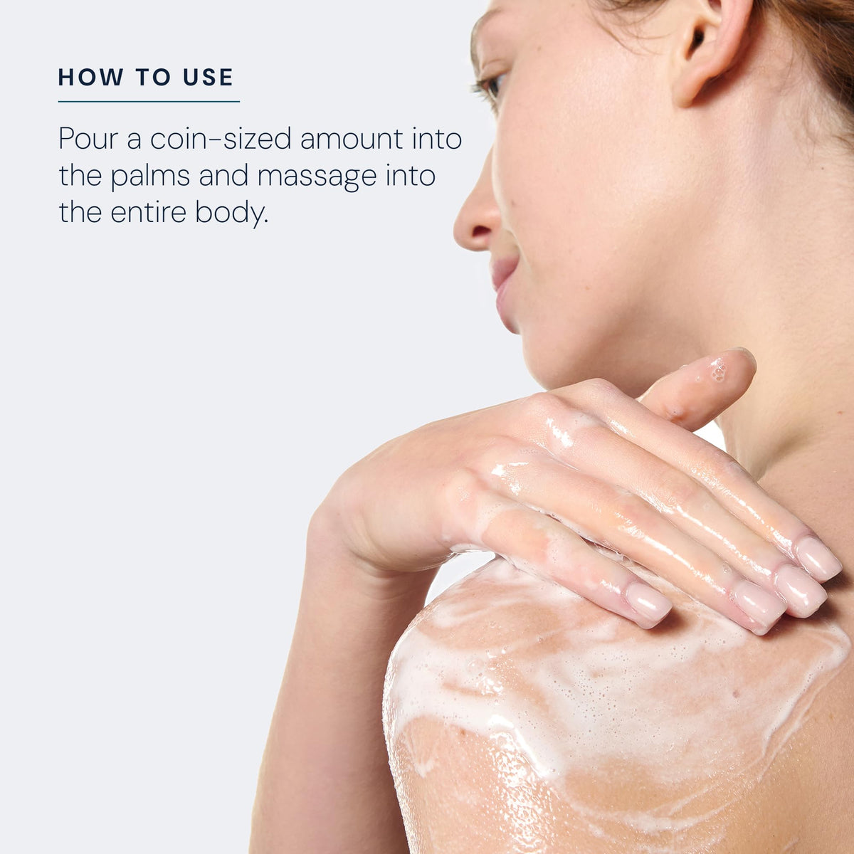 Elemis Skin Nourishing Shower Cream in a bright bathroom scene for daily routine