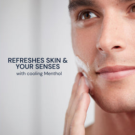 Elemis Skin Soothe Gel with Aloe Vera visible on skin.
