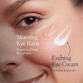 Close up of ELEMIS Ultra Smart Pro-Collagen Eye Balm creamy texture