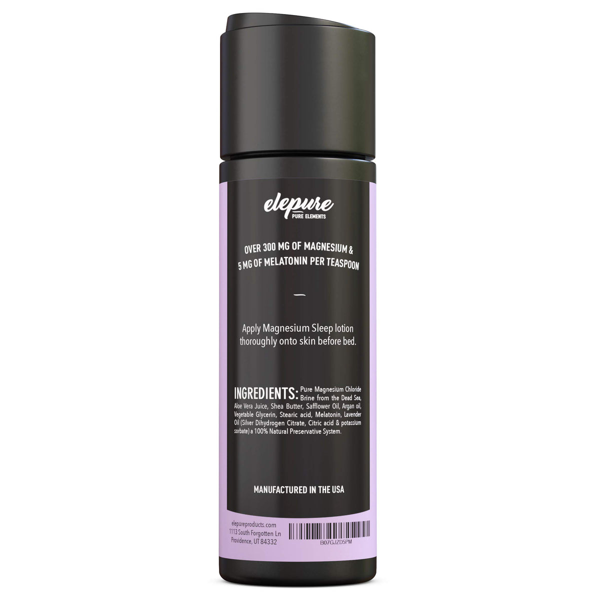 Elepure Pure Elements lavender aroma signals calming scent for sleep support