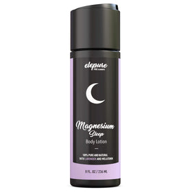 Elepure Pure Elements magnesium sleep lotion bottle with lavender aroma for night routine