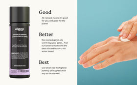 Elepure Pure Elements rapid-absorb formula leaves light finish