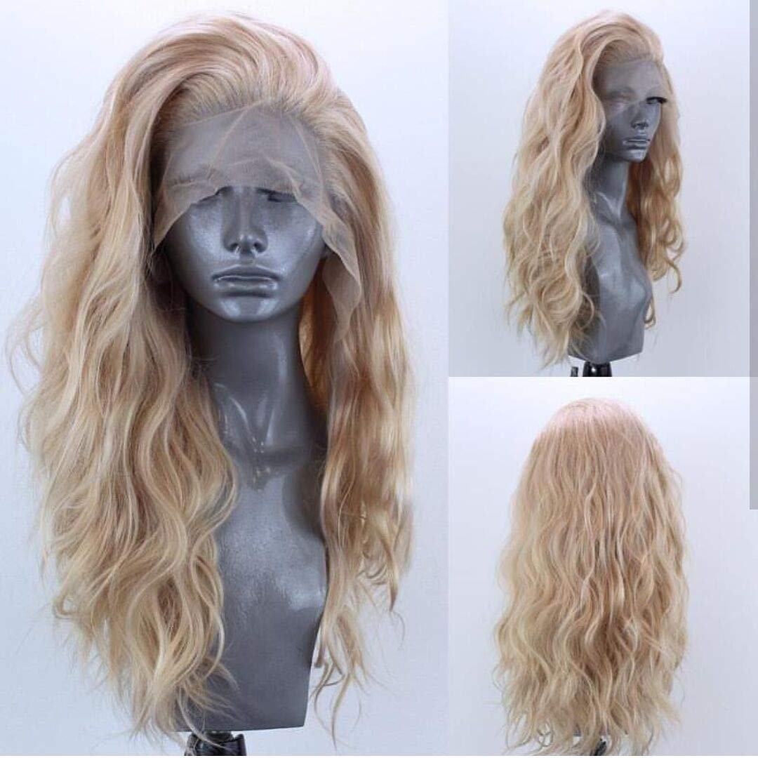 ELESTY heat resistant synthetic wig for daily wear and styling