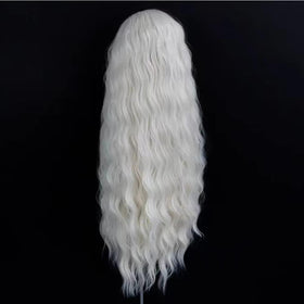 ELESTY heat-resistant synthetic hair up to 160°C, reliable heat styling options.